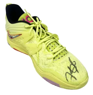 Kevin Durant Signed Nike KD 15 Aimbot Sneaker Left Shoe BAS