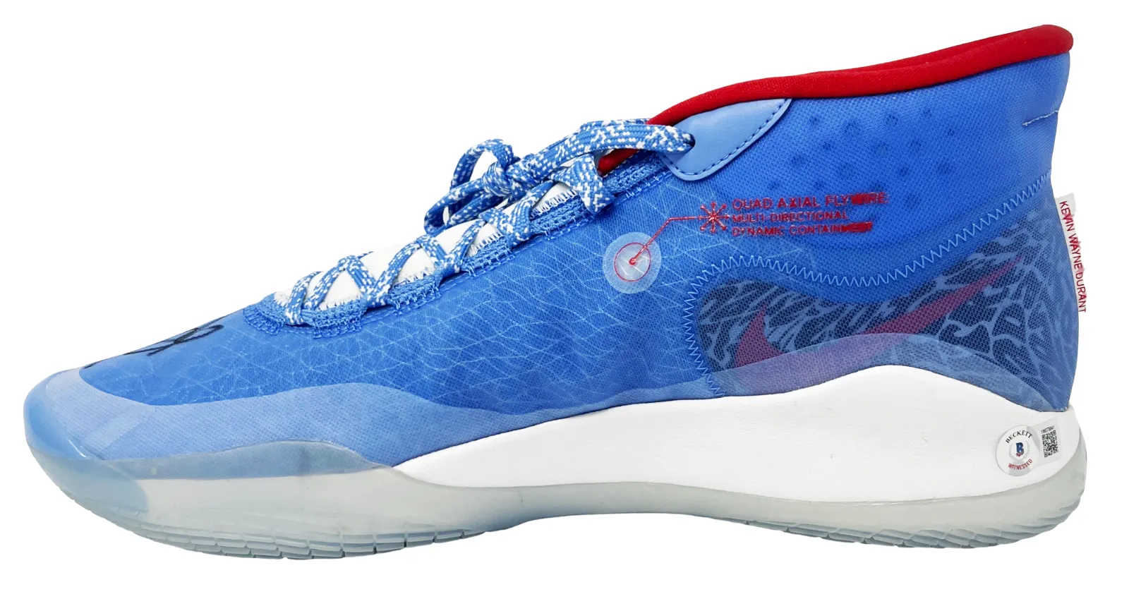 Kevin Durant Signed Nike Zoom KD 12 Don C Sneaker R Shoe BAS