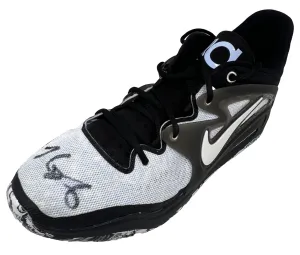 Kevin Durant Signed Nike Zoom KD 15 Refuge Sneaker L Shoe BAS