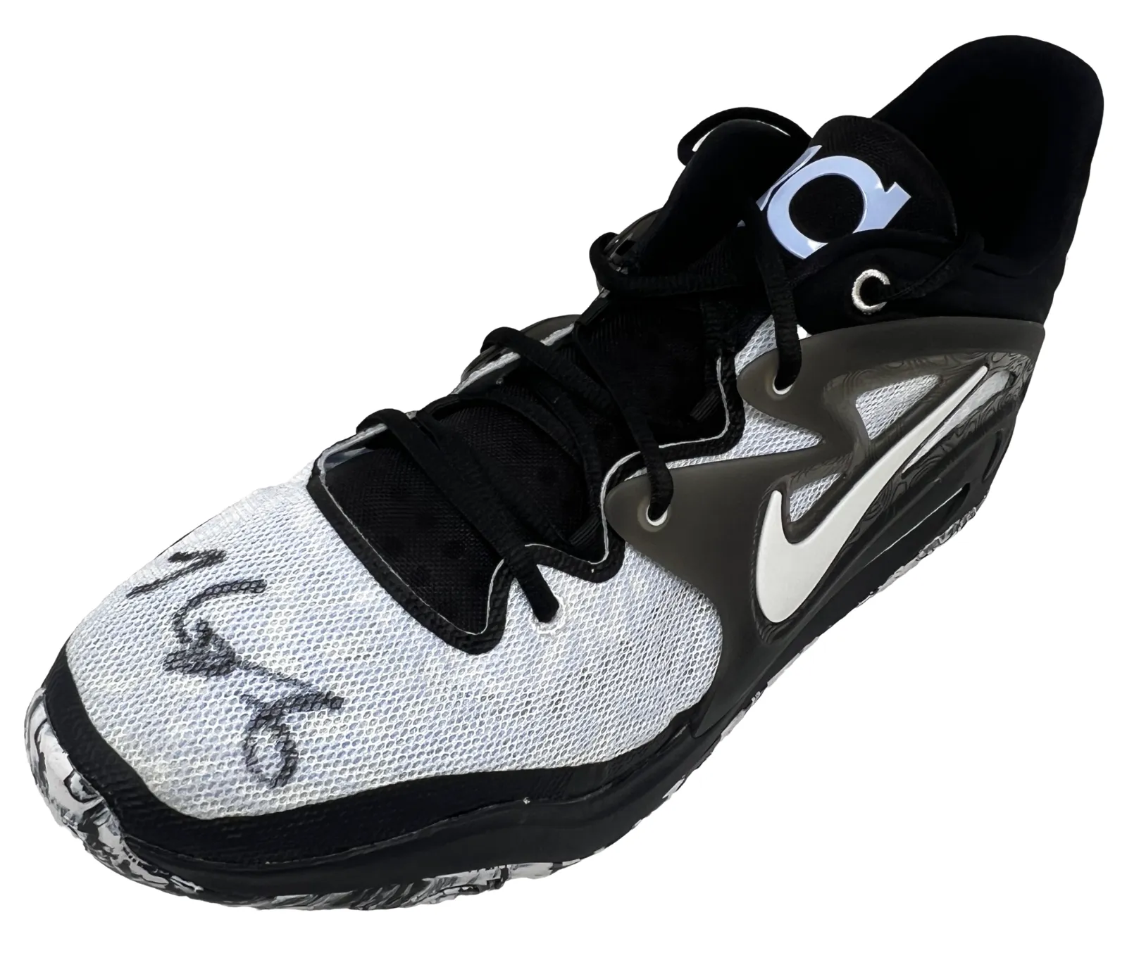 Kevin Durant Signed Nike Zoom KD 15 Refuge Sneaker L Shoe BAS