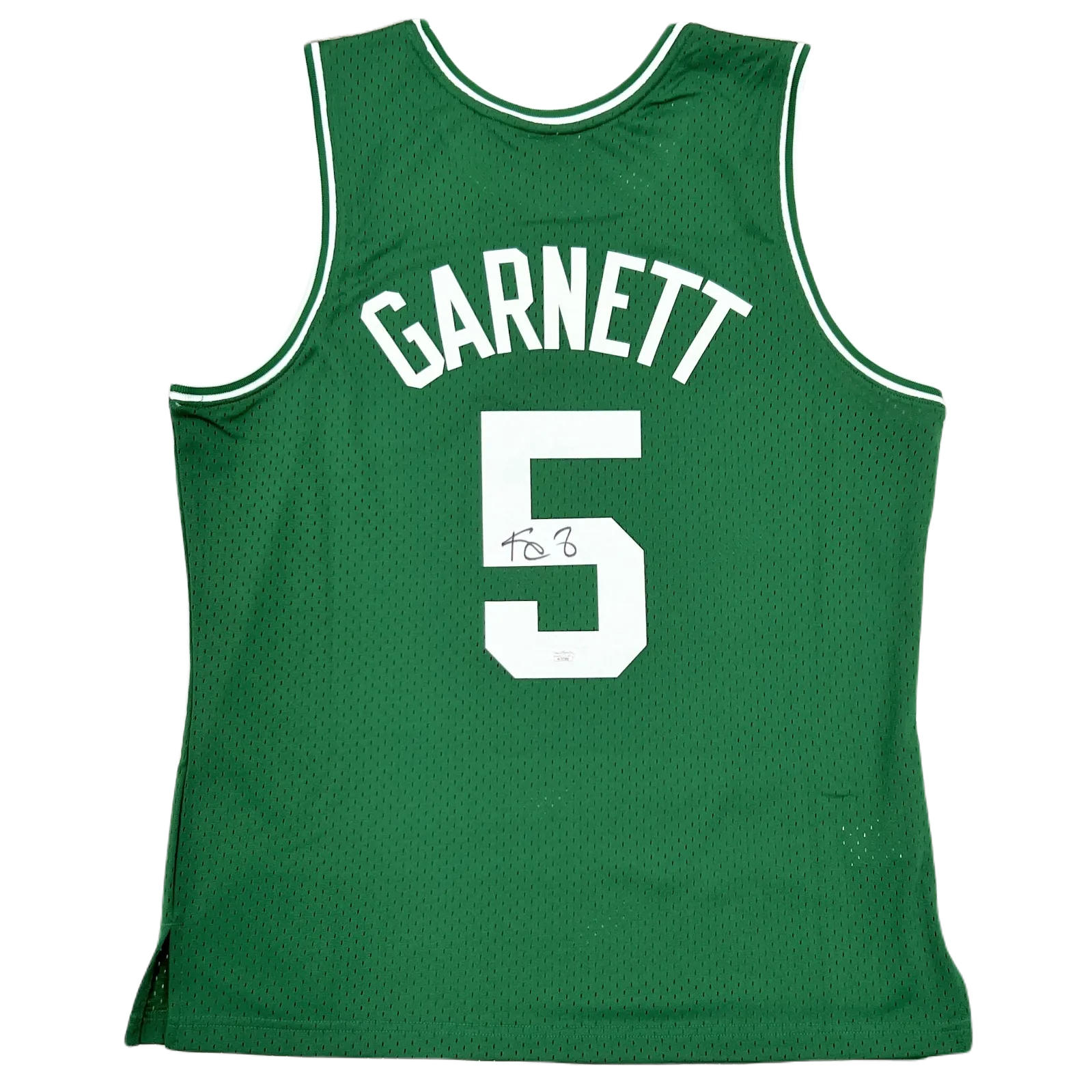 Kevin Garnett Boston Celtics Signed Mitchell & Ness Classics Swingman Jersey JSA