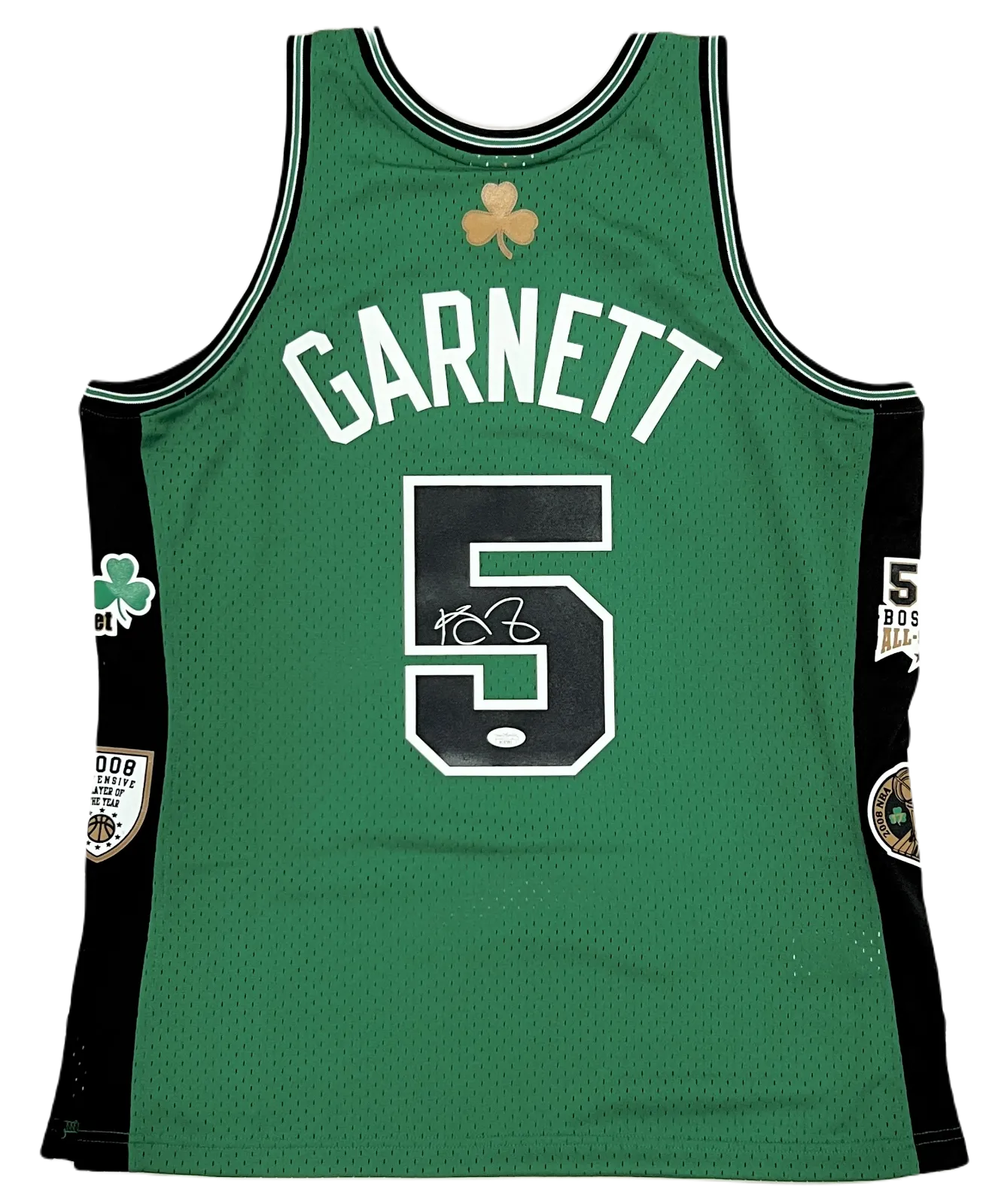 Kevin Garnett Boston Celtics Signed Mitchell & Ness Classics Swingman Jersey JSA