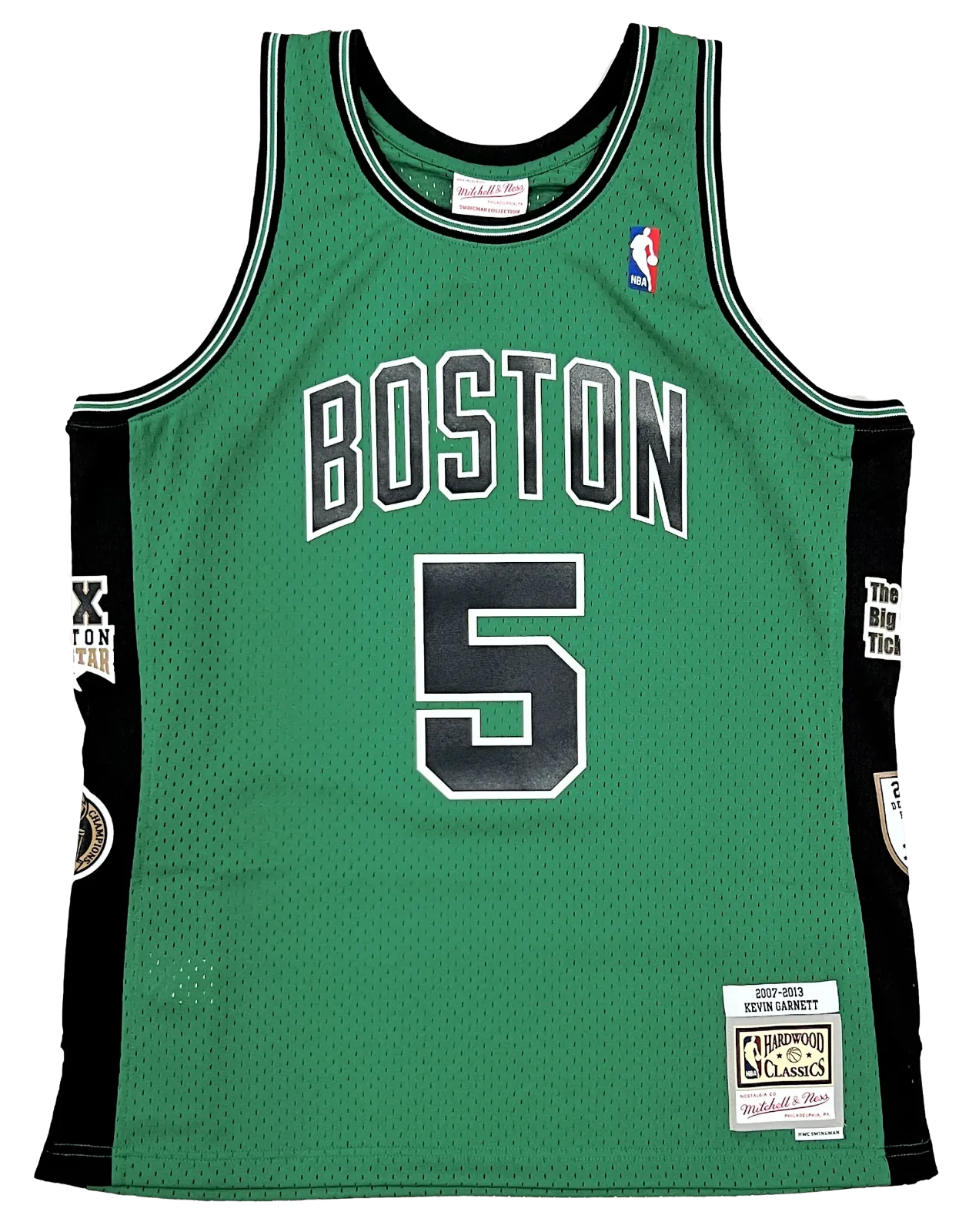 Kevin Garnett Boston Celtics Signed Mitchell & Ness Classics Swingman Jersey JSA