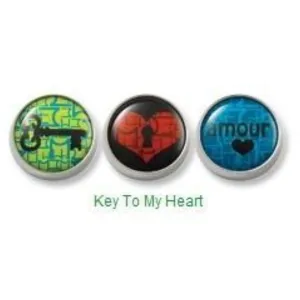 Key To My Heart Magnet Charm Set