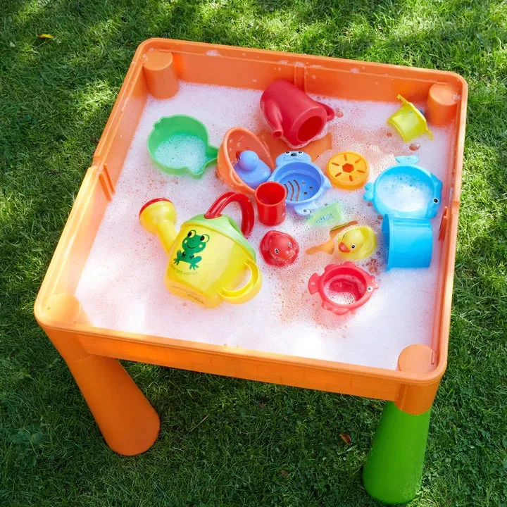Kids Trumpet Legs 5-in-1 Activity Table and 2 Chairs Set