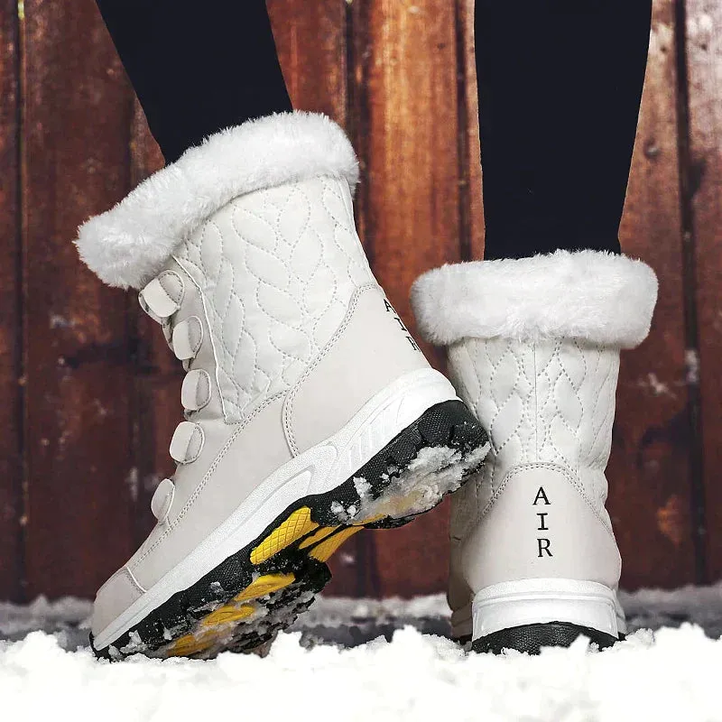 Kisses - Klassische Winter-Schneestiefel für Damen