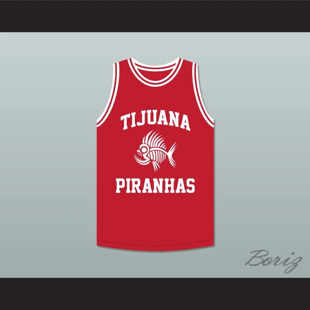 Kyle Lowry 7 Tijuana Piranhas Red Basketball Jersey Mexican Expansion Team