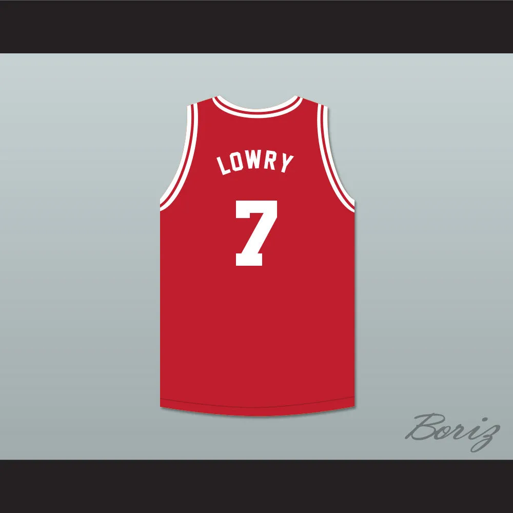 Kyle Lowry 7 Tijuana Piranhas Red Basketball Jersey Mexican Expansion Team