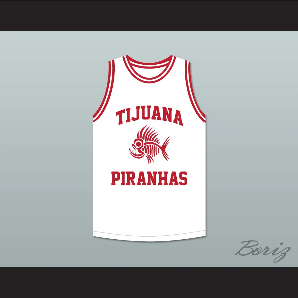 Kyle Lowry 7 Tijuana Piranhas White Basketball Jersey Mexican Expansion Team