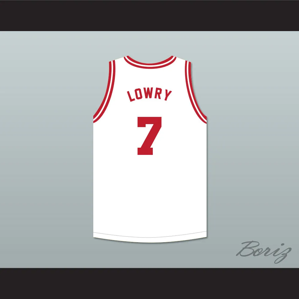 Kyle Lowry 7 Tijuana Piranhas White Basketball Jersey Mexican Expansion Team