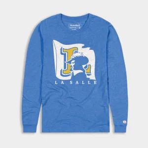 La Salle Explorers Vintage Logo Long Sleeve