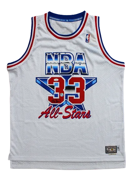 Larry Bird Celtics Signed Authentic Mitchell & Ness All Star Game Jersey JSA