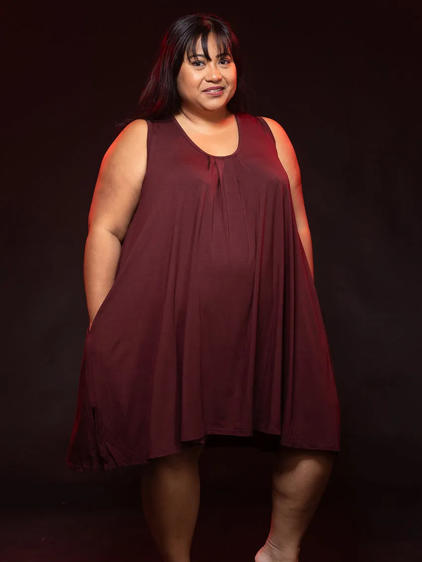 Lav & Kush Pleated Tank Dress