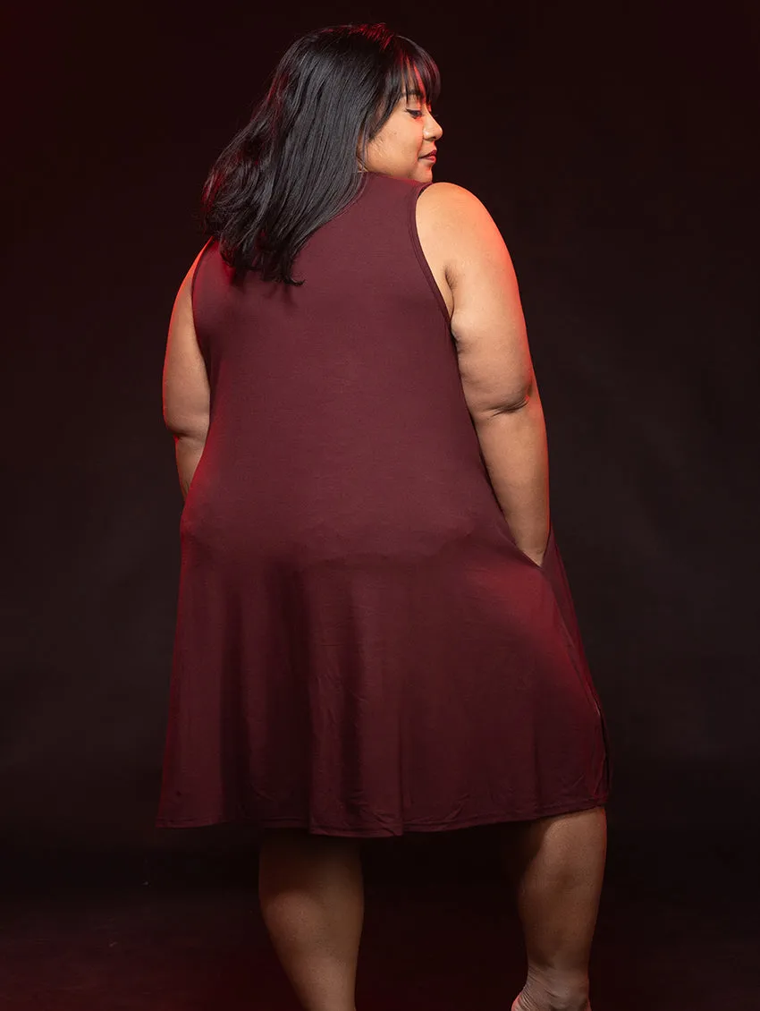 Lav & Kush Pleated Tank Dress
