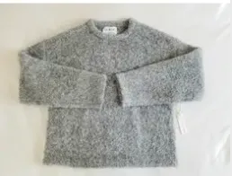 LE BON SHOPPE ENVIE SWEATER - HEATHER GREY