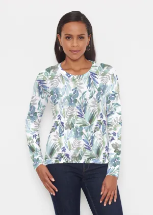 Leah Leaves (16258) ~ Signature Long Sleeve Crew Shirt