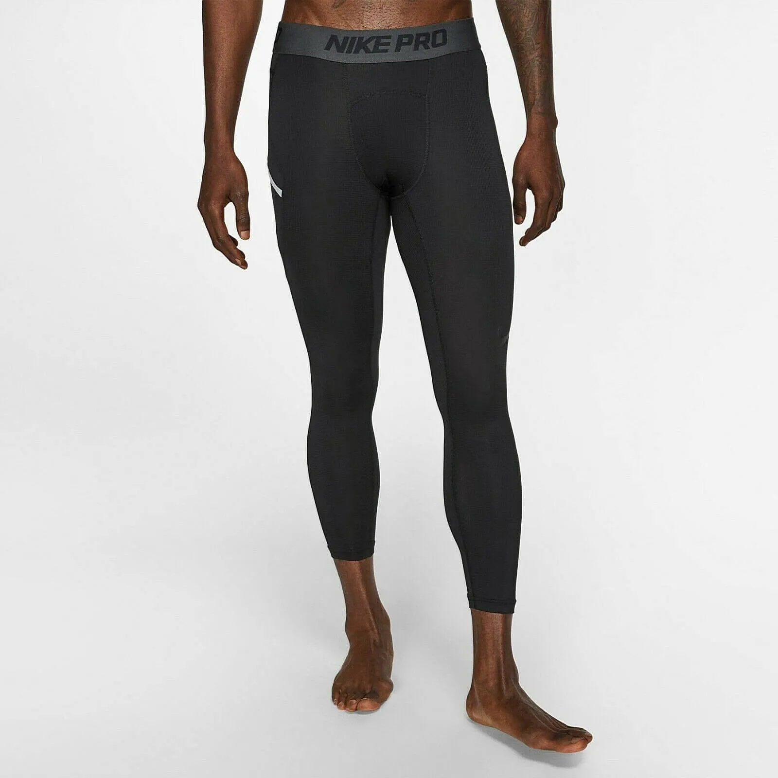 Legíny Nike Pro Men'S 3/4 Basketball Tights čierne