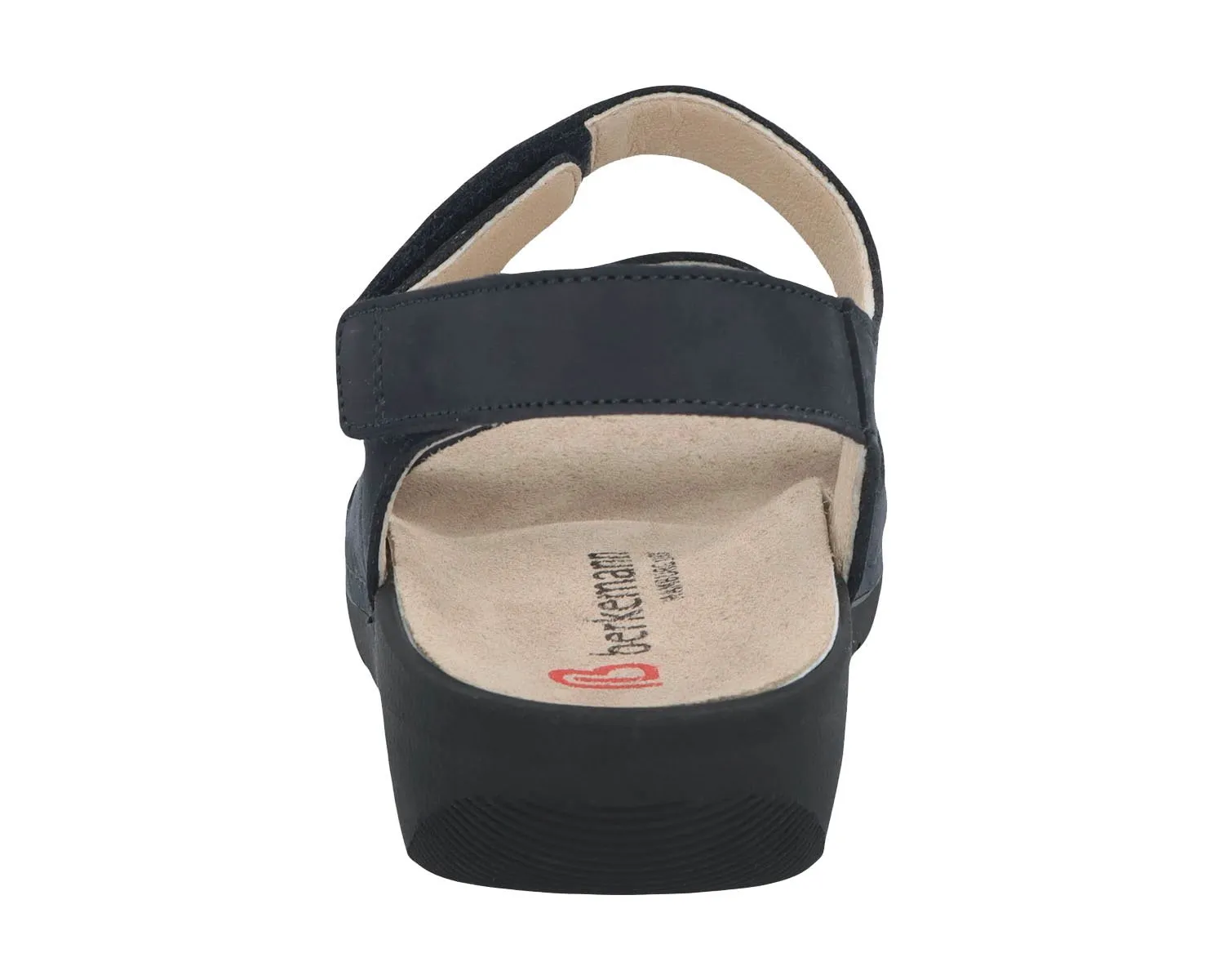 LEONA Black Nubuck Leather