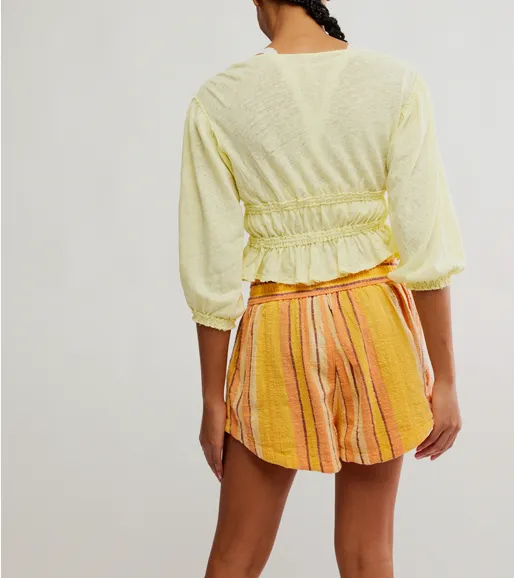 Let's Go Blouse / Summertime Lemonade