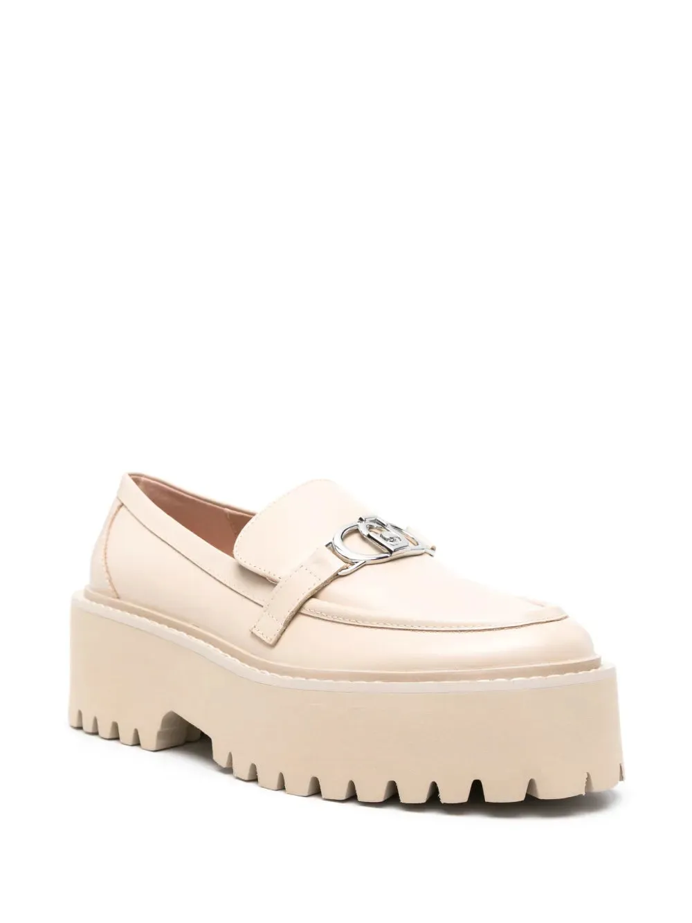LIU JO Forty 01 leather loafers