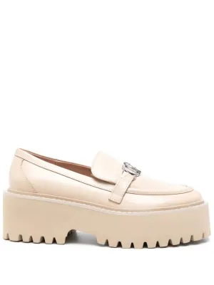 LIU JO Forty 01 leather loafers