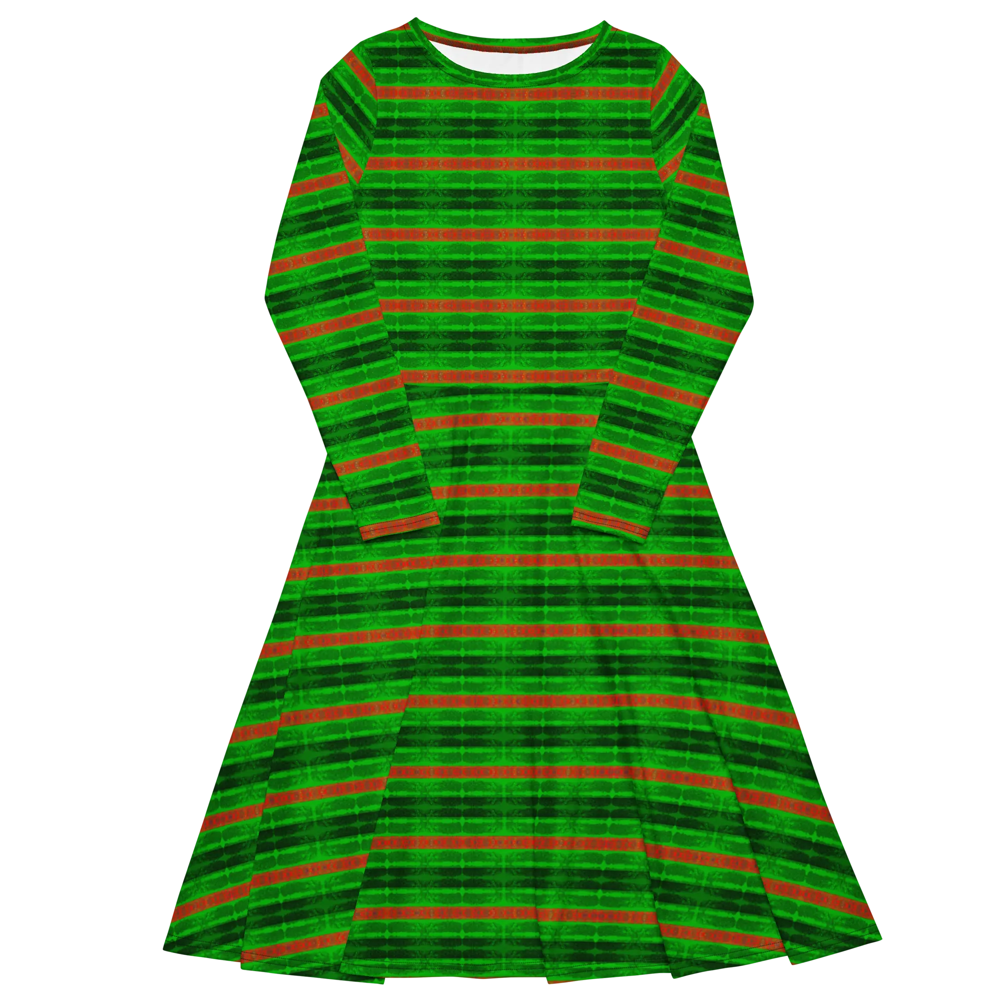 Long Sleeve Midi Dress (Her/Muliebris)(Rind#3 Rind Link Flip) RJSTH@Fabric#3 RJTHS2022 RJS