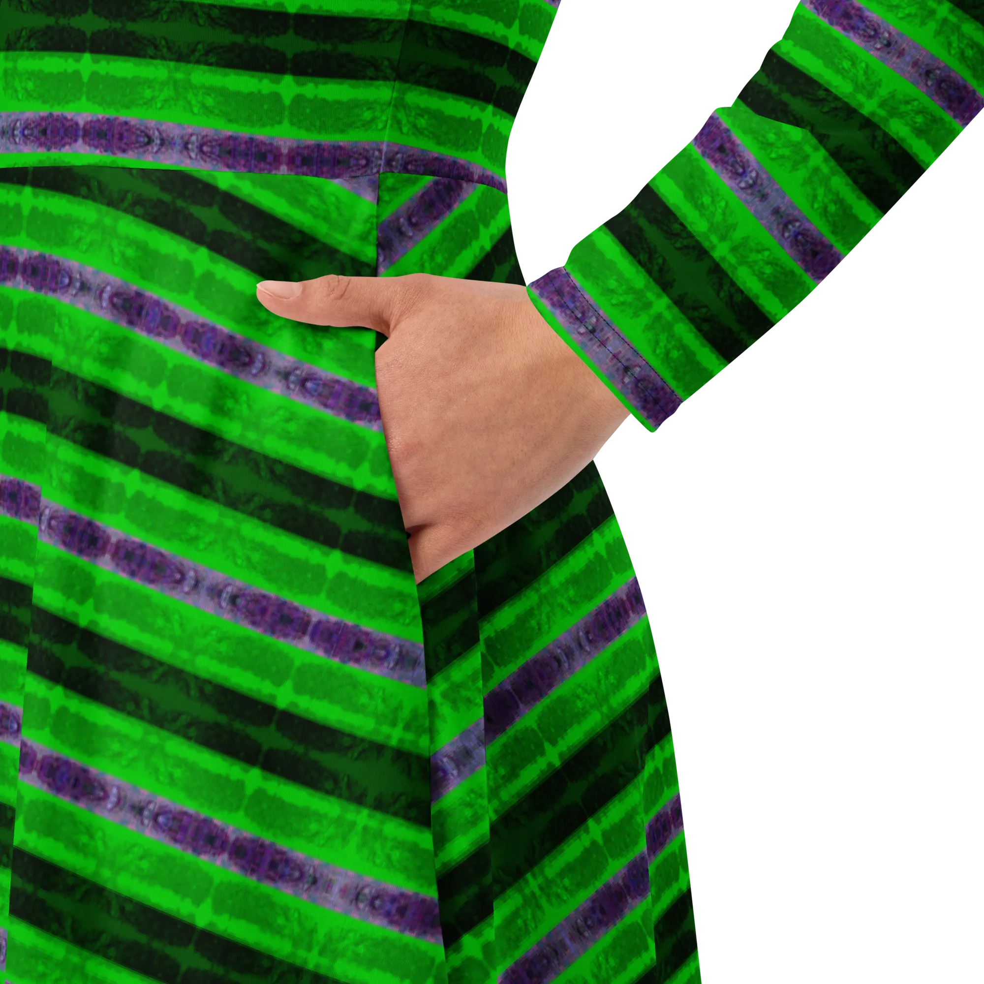 Long Sleeve Midi Dress (Her/Muliebris)(Rind#4 Rind Link Flip) RJSTH@Fabric#4 RJTHS2022 RJS