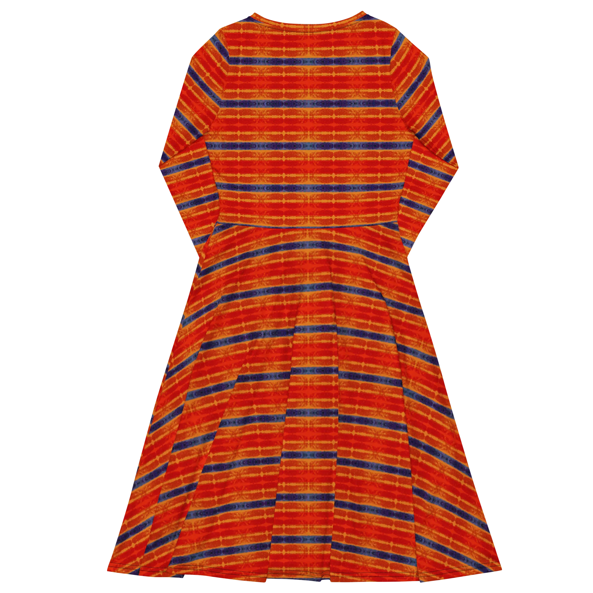 Long Sleeve Midi Dress (Her/Muliebris)(Rind#6 Rind Link Flip) RJSTH@Fabric#6 RJTHS2022 RJS