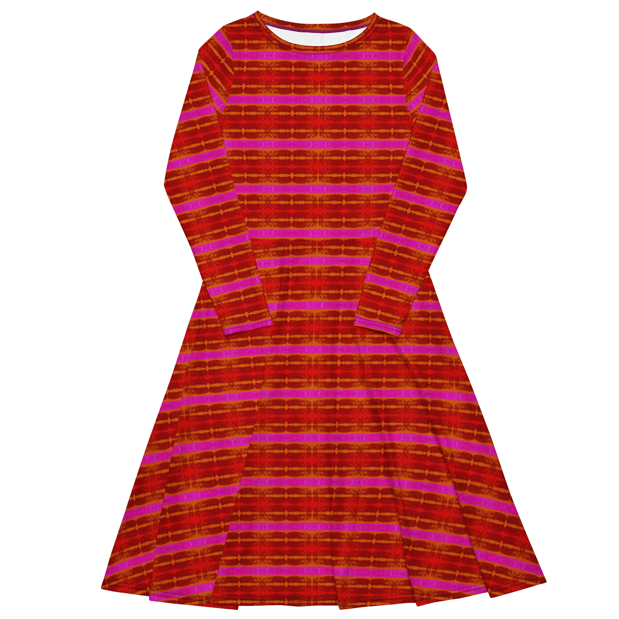 Long Sleeve Midi Dress (Her/Muliebris)(Rind#7 Rind Link Flip) RJSTH@Fabric#7 RJTHS2022 RJS