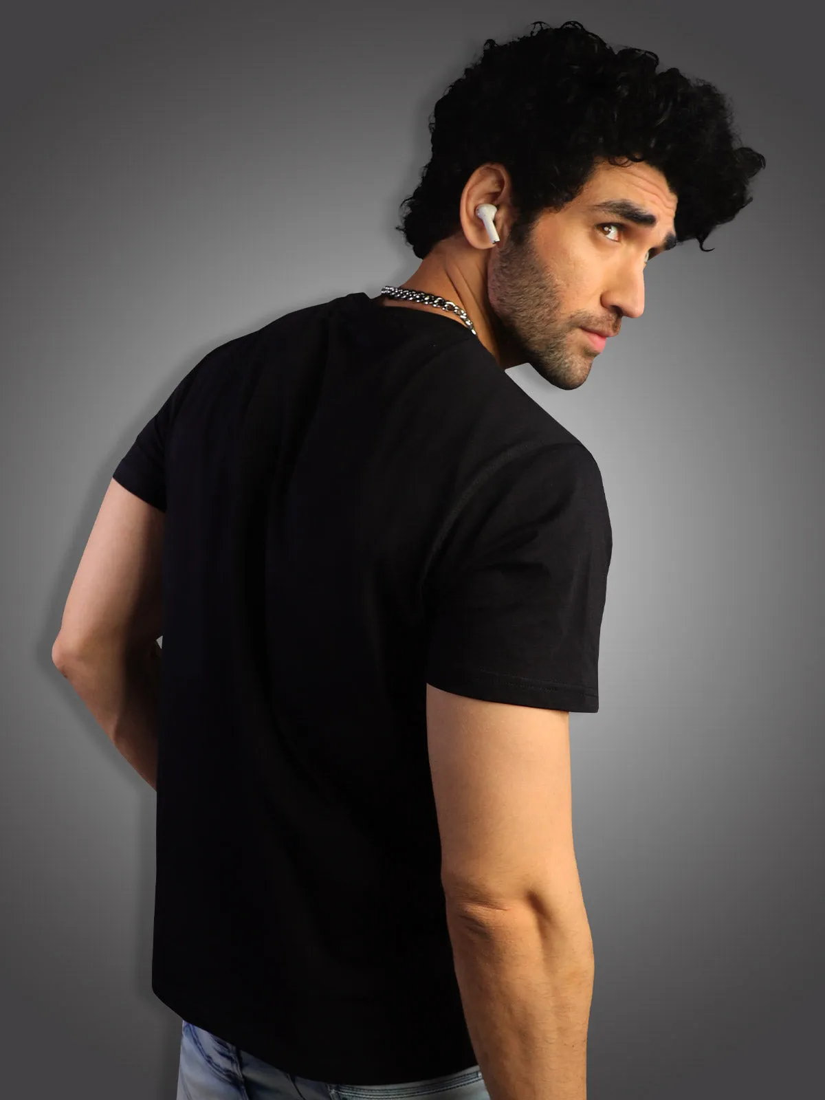 Los Angeles Lakers: Logo Drip T-Shirt - Black