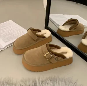 Luxurious Suede Boots with Plush Lining
