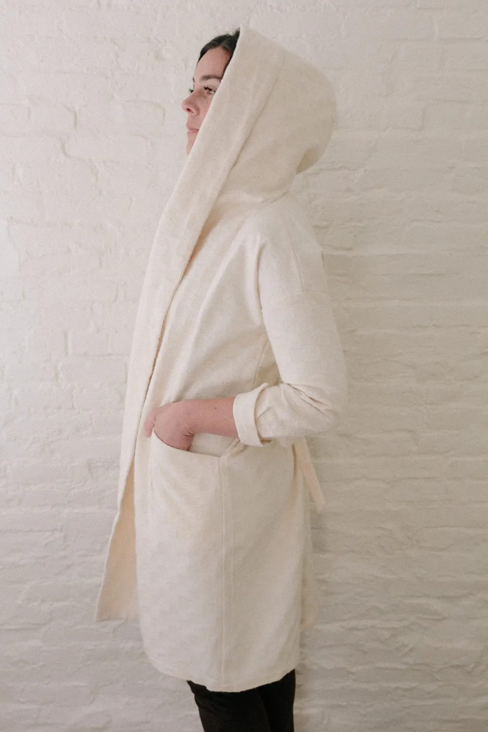Mantle Jacket in Snow Jacquard
