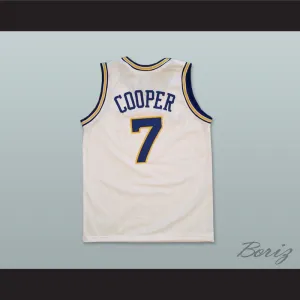 Mark Curry Mark Cooper 7 Pro Career Basketball Jersey Hangin' with Mr. Cooper