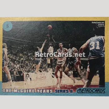 Marquette Warriors The McGuire Years RetroCards Set • series 2