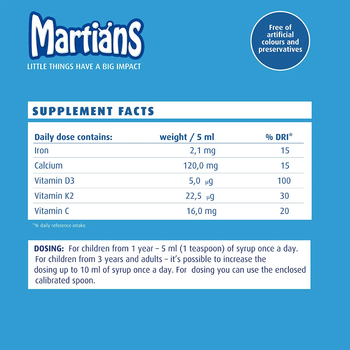 Martians - Futura Syrup 125Ml