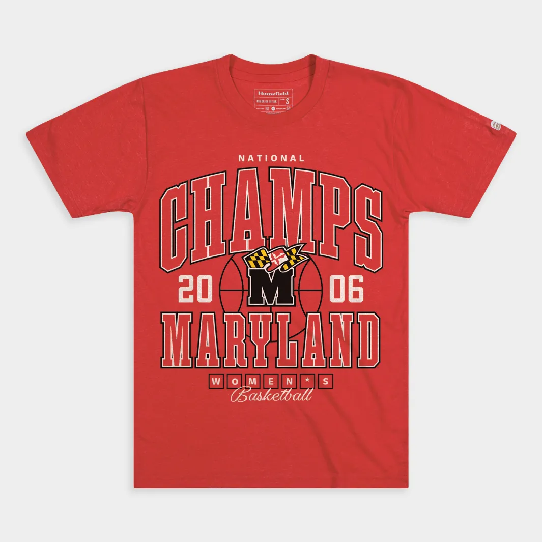 Maryland Women's Basketball 2006 National Champs Tee