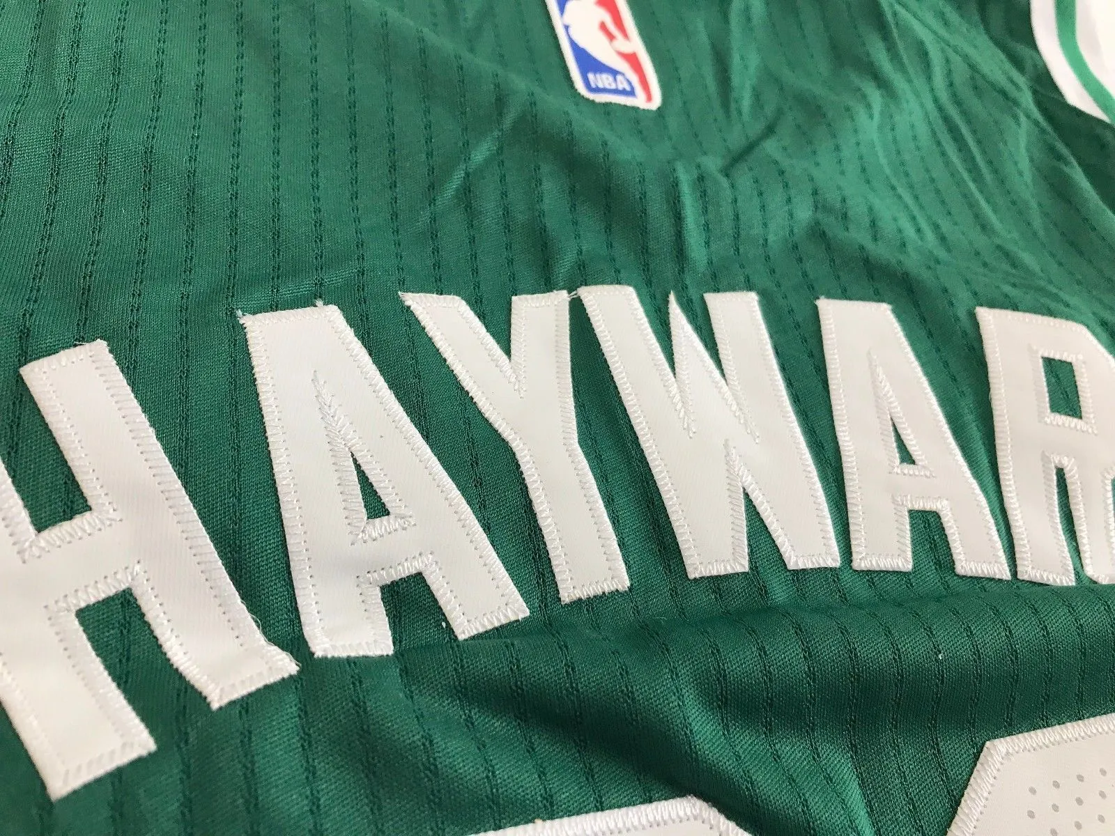 Men Gordon Hayward Jersey Green Boston Celtics Authentic Player