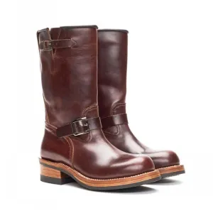 Men Vintage High Top  Motorcycle Long Boots
