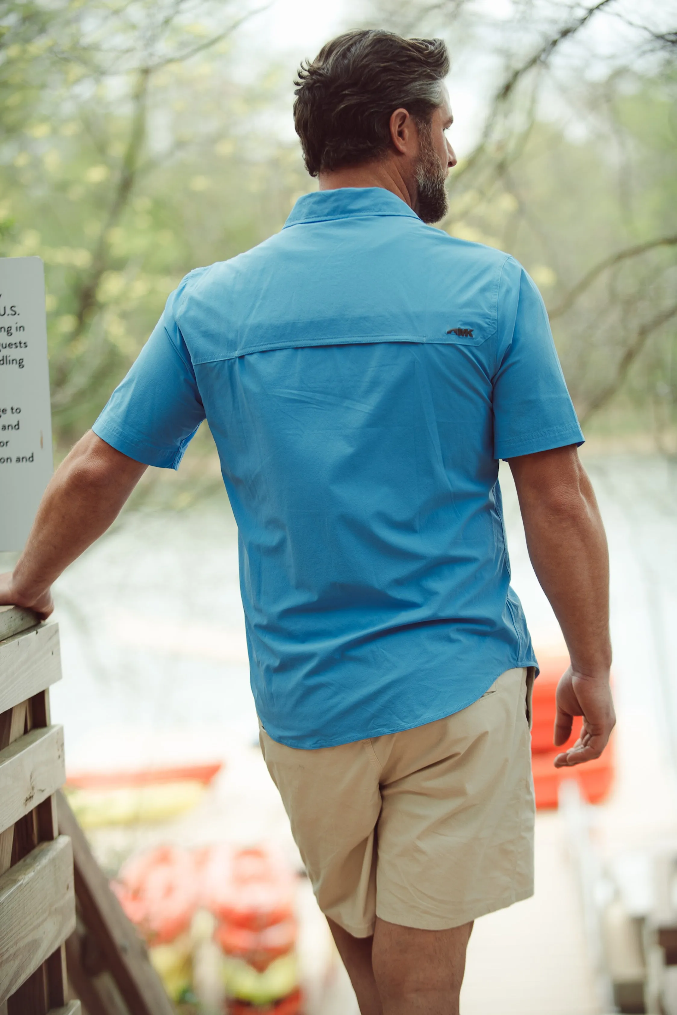 Men's Rivers Short Sleeve Woven Shirt