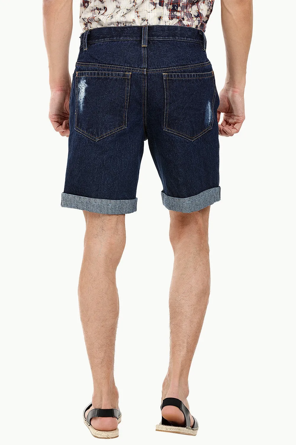 Mens Rugged Denim Summer Shorts
