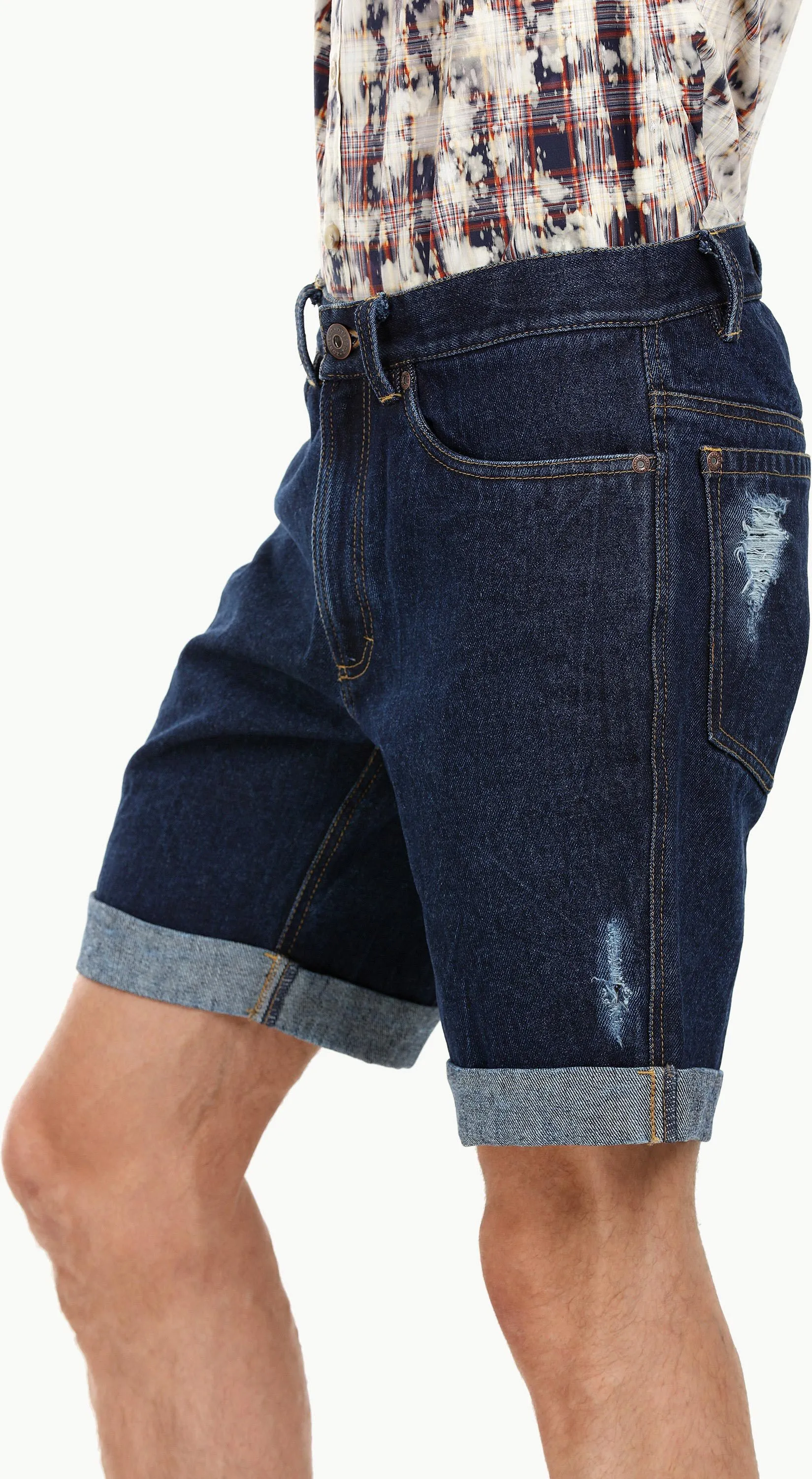 Mens Rugged Denim Summer Shorts