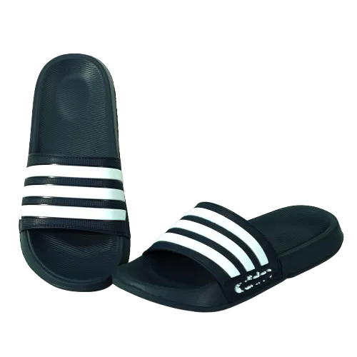Men's Sripe Outer Wear Summer Slide