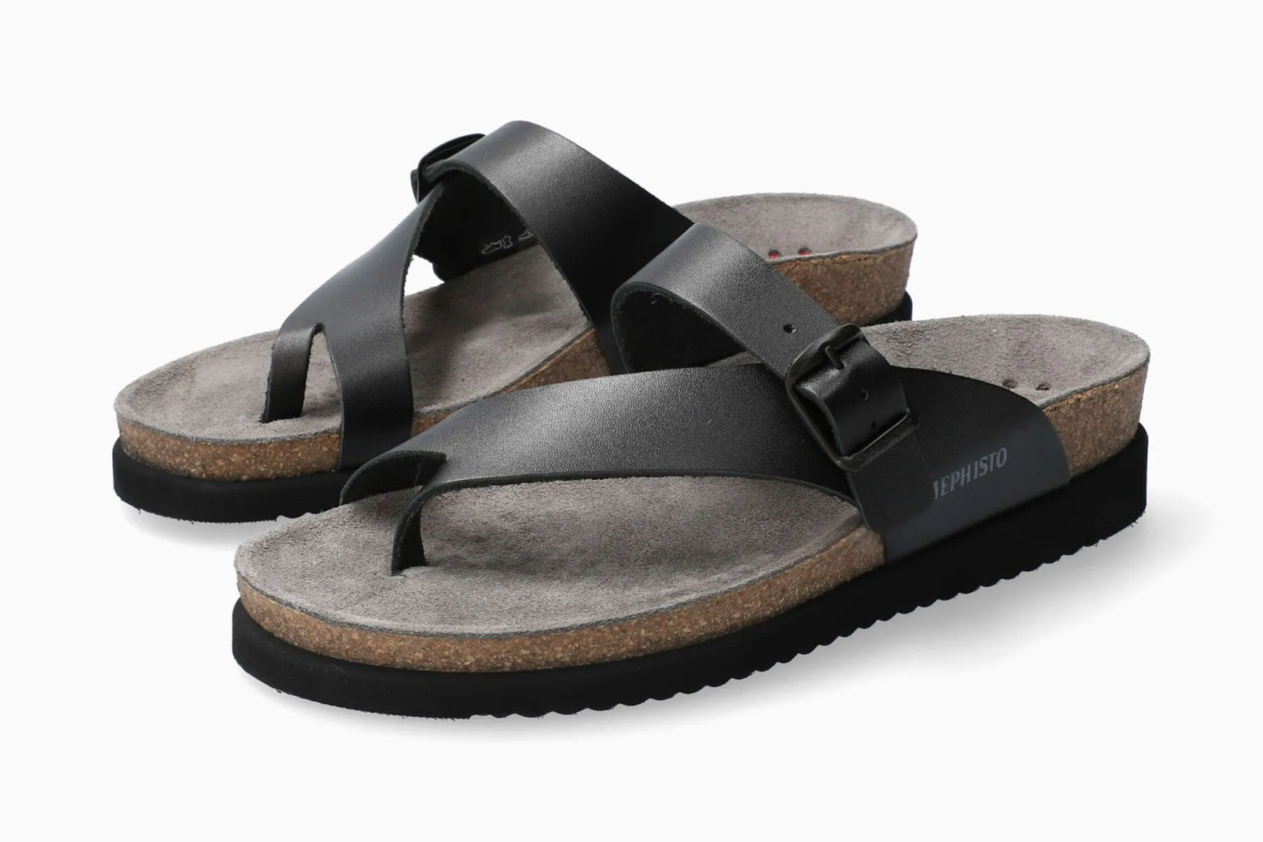 Mephisto Womens Helen Desert Leather Sandals