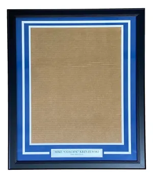 Mike "Coach K" Krzyzewski 16x20 Vertical Photo Frame Kit