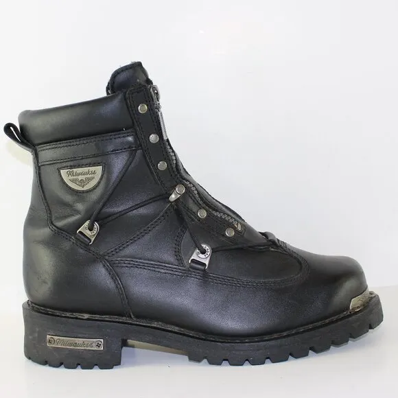 Milwaukee Tools Motorcycle Biker Boots Mens (US 10.5/EU 43.5)