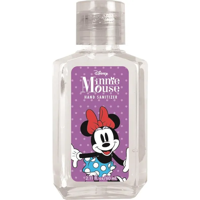 Minnie Mouse Travel Hand Sanitizer for Girls Pack of 3 Small Hand Sanitizer Bottles