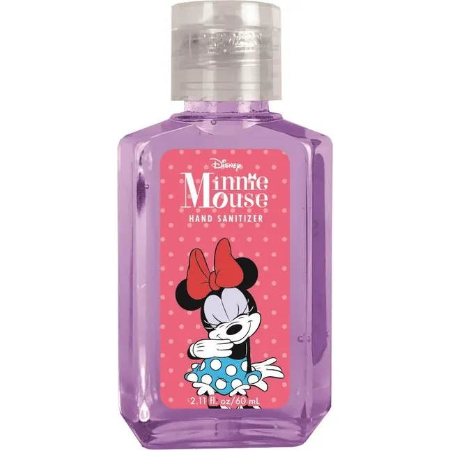 Minnie Mouse Travel Hand Sanitizer for Girls Pack of 3 Small Hand Sanitizer Bottles