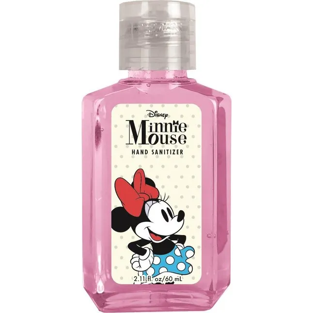Minnie Mouse Travel Hand Sanitizer for Girls Pack of 3 Small Hand Sanitizer Bottles