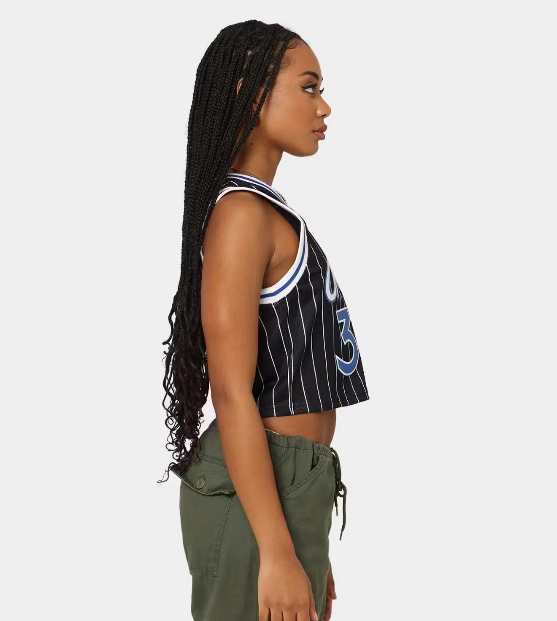 Mitchell & Ness Women's Orlando Magic Shaquille O'Neal Basketball Jersey Size L