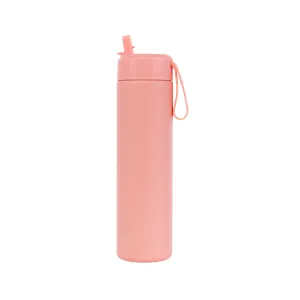 MontiiCo Fusion Sipper Lid Drink Bottle | Camellia - 700ml